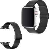 Luxe Milanese Loop Armband Geschikt Voor Apple Watch Series 1/2/3/4/5/6//7/SE 38/40/41 mm Horloge Bandje - 38mm/40mm/41mm Metalen iWatch Milanees Watchband Polsband - Stainless Ste