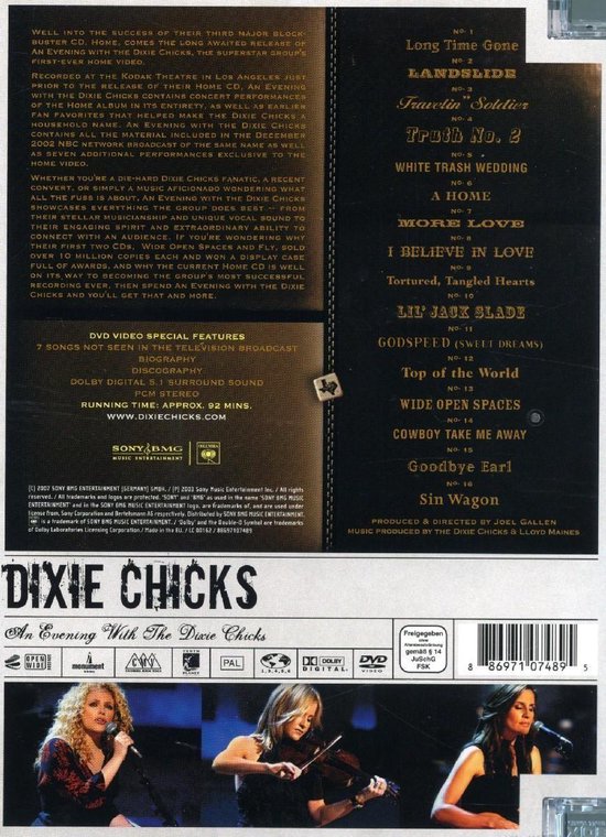 Dixie Chicks - An Evening With The Dixie Chicks