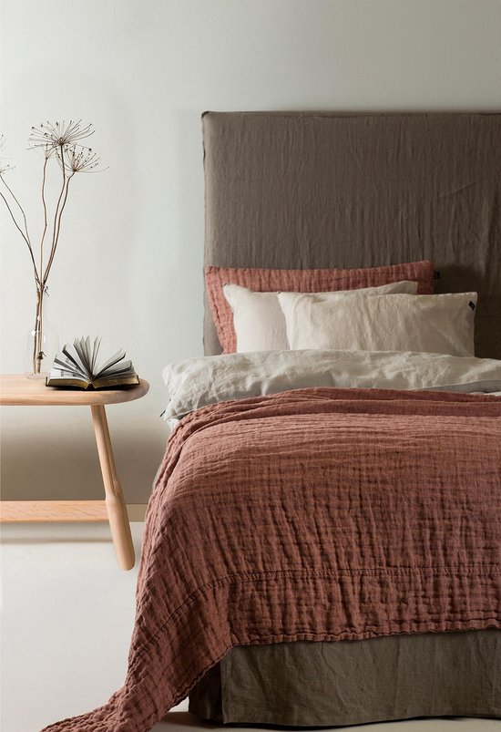 Hannelin sprei rust 'n rose 160 x 260 cm