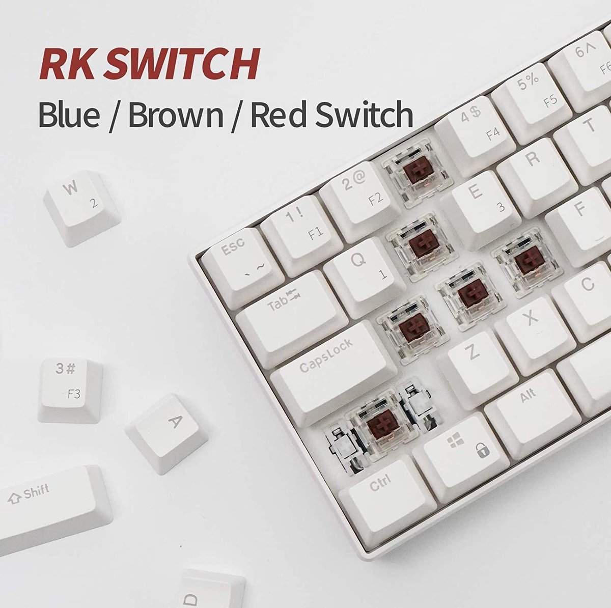 Royal RK61 - Compact Gaming Toetsenbord thumbnail 4