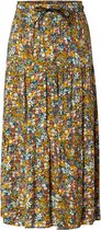 IVY BEAU Zuske Rok - Petrol/ multi color - maat 40