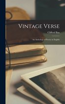 Vintage Verse; an Anthology of Poetry in English