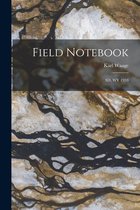 Field Notebook: Sd, WY 1959
