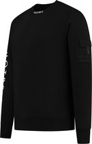 Crewneck Dublin - Maat S - Quotrell - Zwart/Wit - Herfst/Winter - Sweater