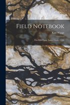 Field Notebook: Fox Hills Farm, Lance Creek 1938b