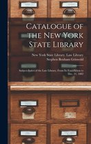 Catalogue of the New York State Library