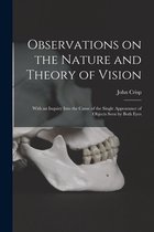 Observations on the Nature and Theory of Vision