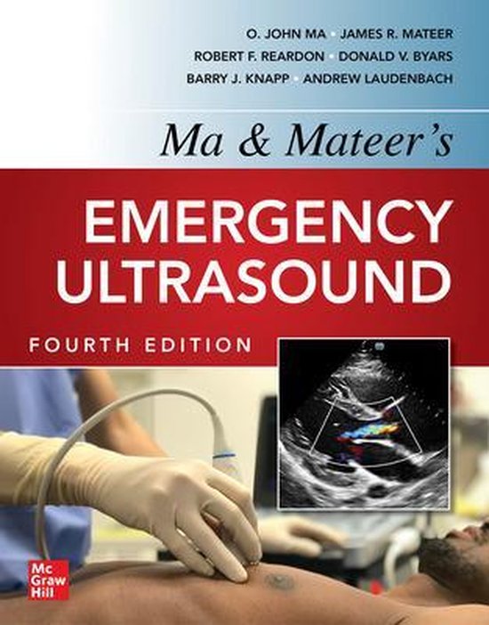 Ma and Mateers Emergency Ultrasound, 4th edition - cover