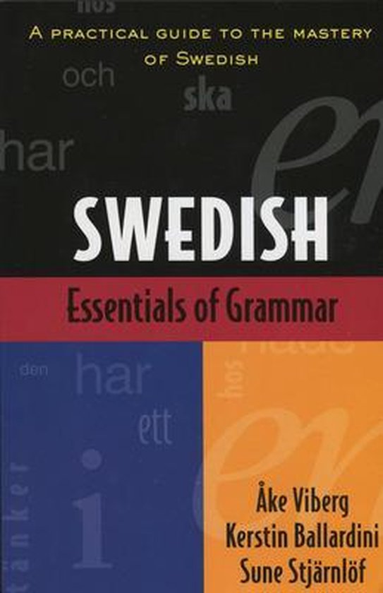 Essentials of Swedish Grammar 9780844285399 Ake Viberg Boeken