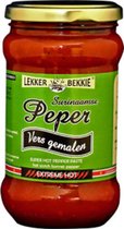 Lekker Bekkie - Surinaamse Peper vers gemalen - 3 x 290ml