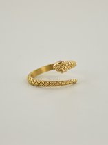 Ring slang - goud