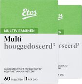 Etos Multi Hoog Gedoseerd - Vitamine B en C - Vegetarisch - 120 tabletten