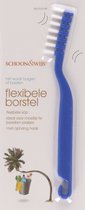 Flexibele borstel - Borstel - Flexibele - ideaal voor moeilijk te bereiken plekjes - Moeilijke plekjes - Schoonmaken - Schoonmaak - Met ophang haak.