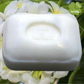 Natuurlijke Marseillezepen 4x100g (H)eerlijk Ambachtelijke geurende zeep | frangipani bloemen | Le Sérail | Een echte aanrader onder de zepen!