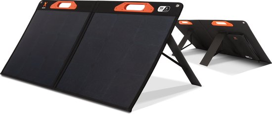 Xtorm / Draagbaar zonnepaneel - Solar panel / Geschikt voor outdoor - 2x 100W - Zwart