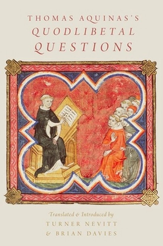Thomas Aquinas's Quodlibetal Questions - cover