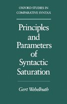 Oxford Studies in Comparative Syntax- Principles and Parameters of Syntactic Saturation