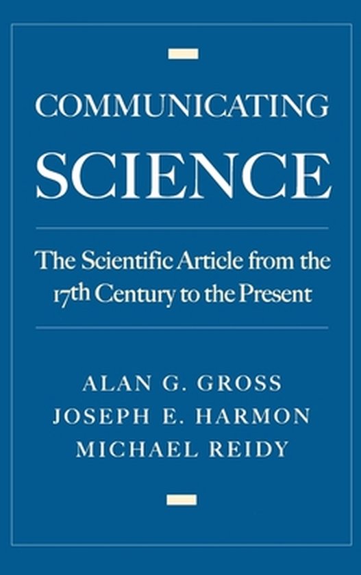 Communicating Science - cover