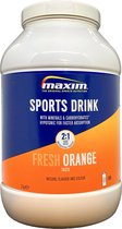 2x Maxim Sports Drink Fresh Orange 2kg