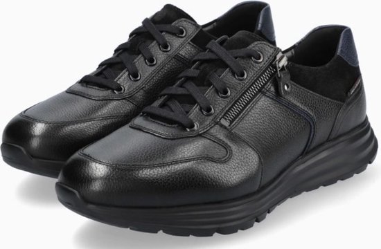 Mephisto Mobils Brayan - heren sneaker - zwart - maat 42.5 (EU) 8.5 (UK)
