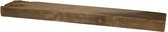 By Mooss - Wandplank gerecycled hout 60 cm - stoer robuust landelijk sober houten wandplank wandrek