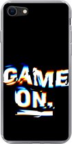 Geschikt voor iPhone SE 2020 hoesje - Gaming - Game - Quote - Siliconen Telefoonhoesje