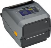 Zebra ZD621t, 12 dots/mm (300 dpi), cutter, disp. (kleur), RTC, USB, USB Host, RS232, BT (BLE), Ethernet, grijs