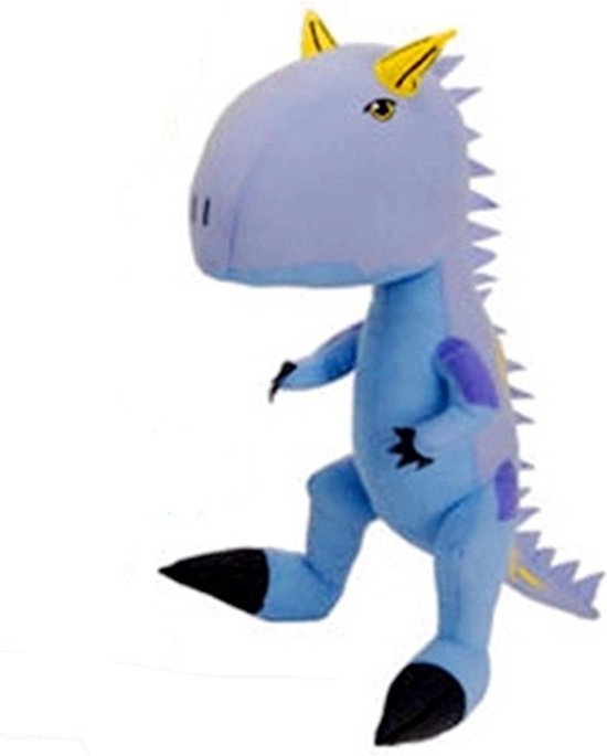 Dino King Pluche Knuffel Ace (Lila) 40 cm | Dinosaurus Plush Toy | Speelgoed...  | bol.com