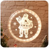 Kersthanger - 3D kersthanger - Kersthanger met led verlichting - Kerstman - op batterij