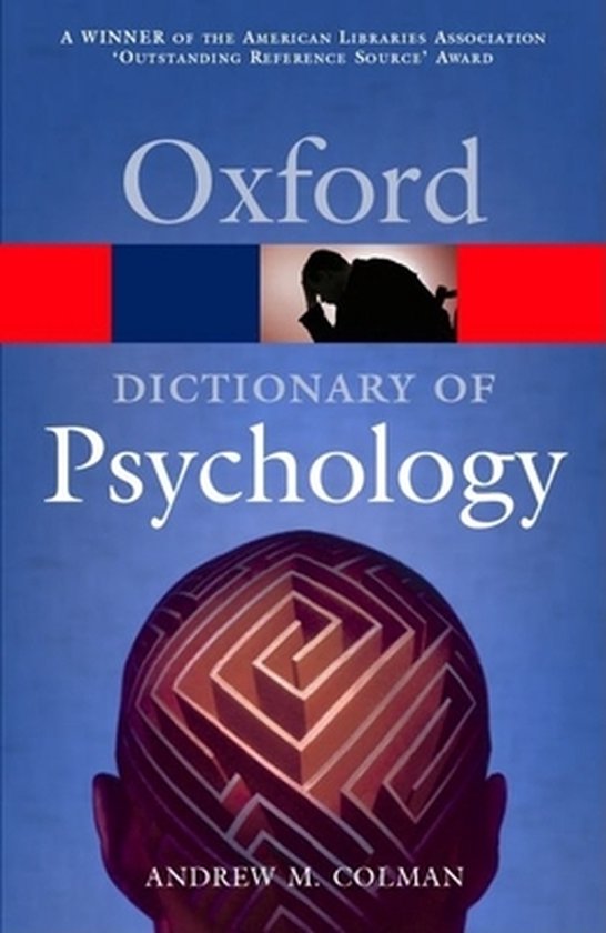 Dict Psychology Opr:Ncs Rei P - cover