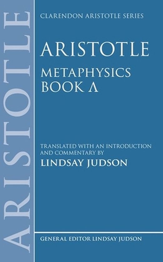 Aristotle, Metaphysics Lambda - cover