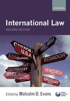 Boek cover International Law van Malcolm Evans