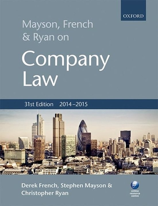 Mayson, French & Ryan on Company Law - cover