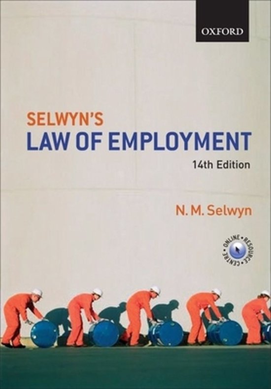 Selwyn's Law Of Employment 9780199287307 Norman Selwyn Boeken