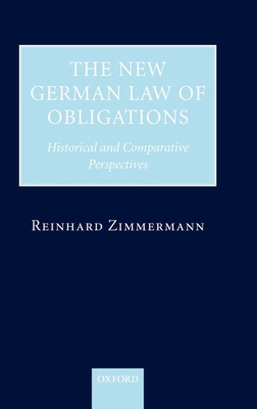 New German Law Of Obligations - cover