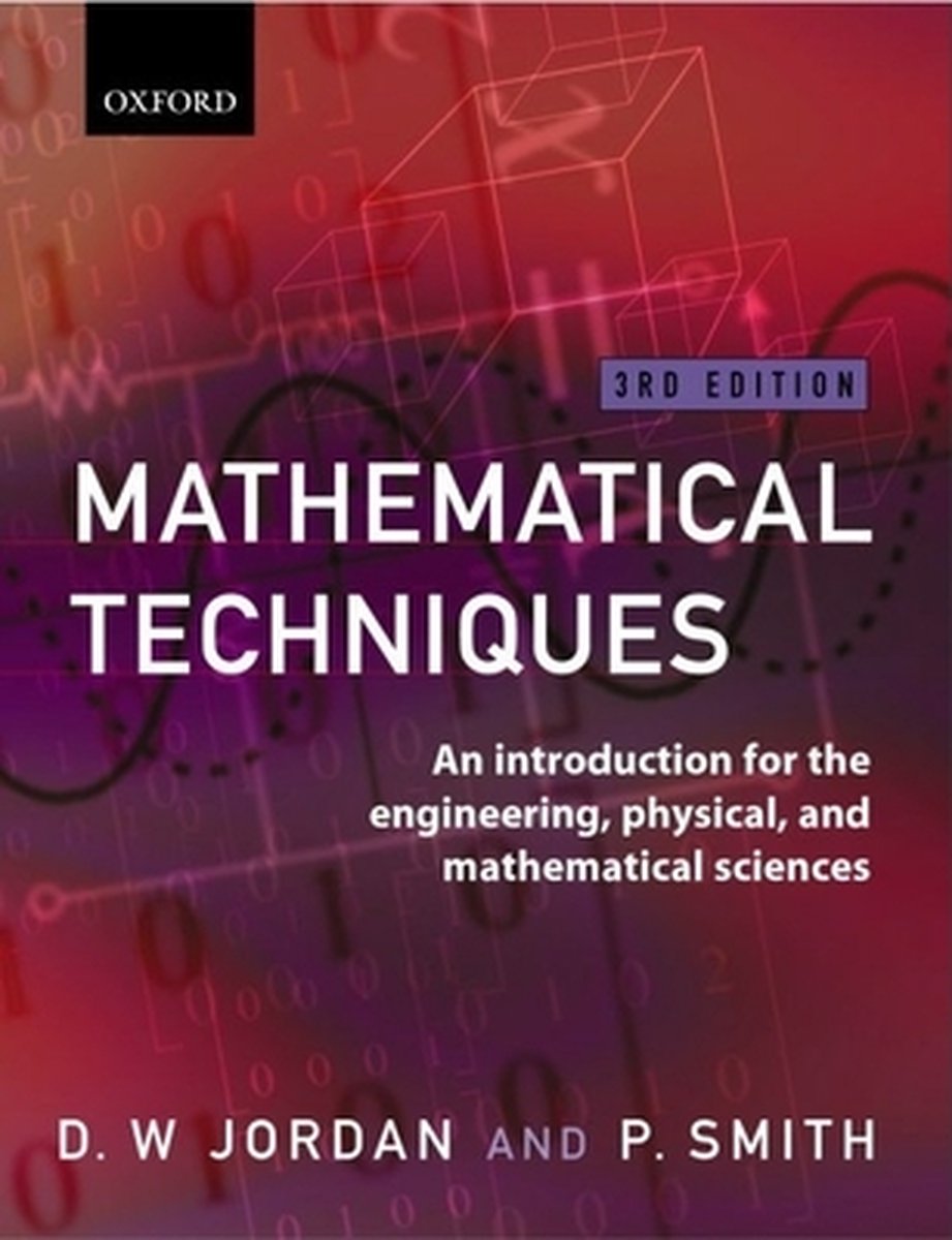 Omslag van Mathematical Techniques: An Introduction for the E