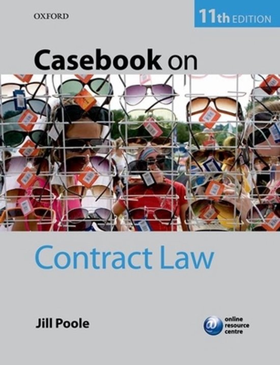 Casebook on Contract Law - cover