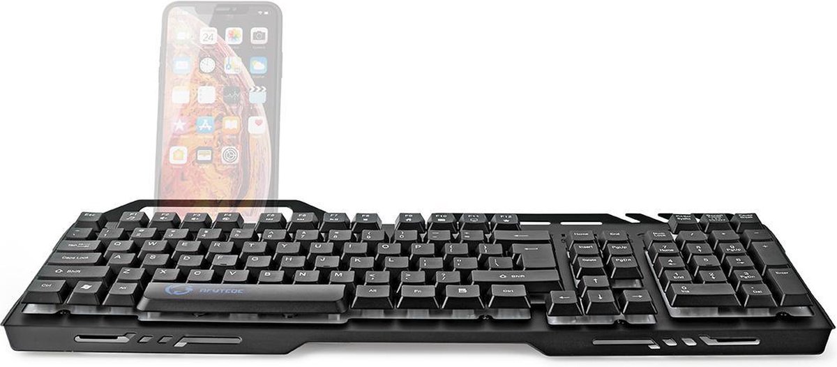 Nedis Bedraad Gaming Toetsenbord | USB 2.0 | Membrane Toetsen | LED | US internationaal | US Internationaal | USB Gevoed | Lengte stroomkabel: 1.50 m | Gaming