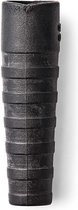 BNC-Kabelbeschermer | Recht | Female / Male | Beschermingshoes | Polyvinylchloride (PVC) | Zwart | 10 Stuks | Polybag