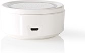 Nedis SmartLife Sirene - Wi-Fi - Netvoeding - 8 geluiden - 85 dB - Android / IOS - Wit