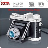 BZDA - Mini - Retro - Camera - Bouwstenen - Micro-bouwsteen is kleiner als LEGO