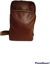 Andrea's Bags crossbody tas Laz bruin