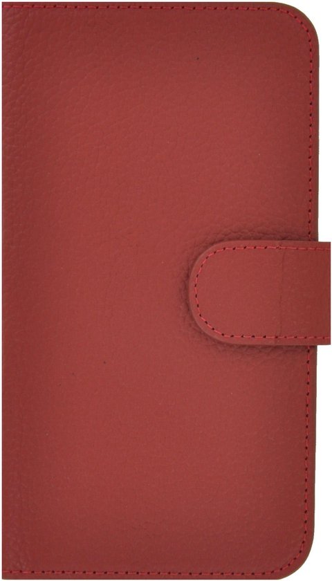 Etui Xiaomi Mi 10T 5G - Bookcase - Etui portefeuille Etui portefeuille en cuir véritable Rouge