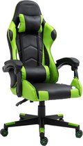 Ocazi Miami Gamestoel - Gaming Chair - Bureaustoel - Zwart/Groen