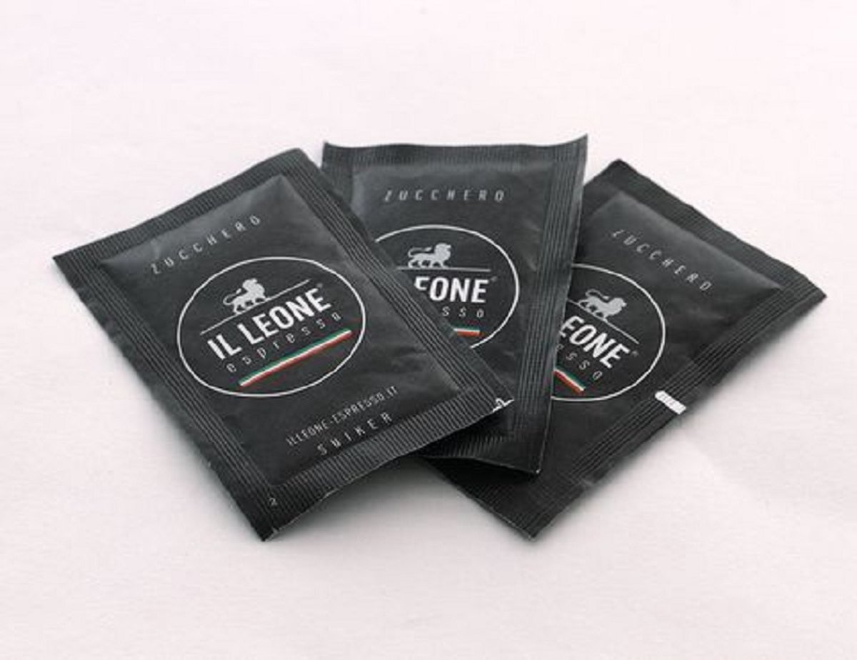 Goedkoopste IL Leone Suiker Sachet 1000 stuks - Koffie Suikersticks - Suikersticks
