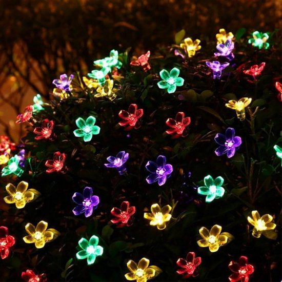 BrenLux® Kerstverlichting Solar kerstverlichting buiten Slinger op zonneenergie...