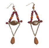 Oorhangers - Herfsttinten - 11 Centimeter - Boho stijl - Damesdingetjes
