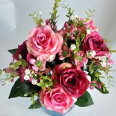 Kunstbloemen- bloemen- kunstbloemen voor binnen- kunstplant- Nepbloemen- boeket