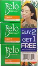 Belo skin lightening papaja zeep 135gr 2+1 gratis