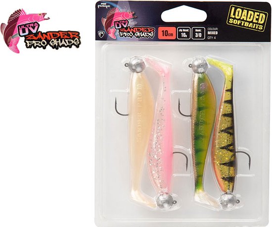 Fox Rage Zander Pro Loaded UV - 10 cm - mixed colour pack van Fox Rage — afbeelding 5